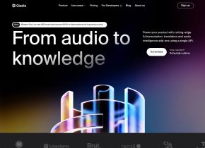Gladia I Speech-to-Text API