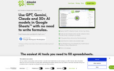 AiAssistWorks - AI for Sheets