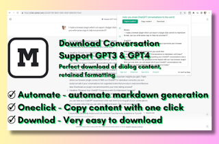 ChatGPT to Markdown
