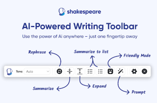 Shakespeare AI Toolbar