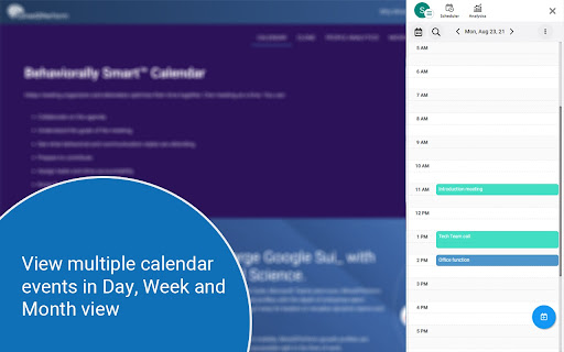 Wired2Perform® Calendar