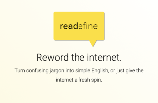Readefine