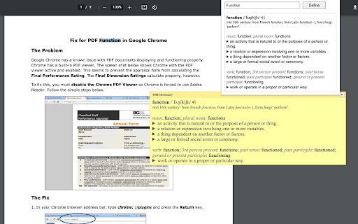 Word Definition Extension