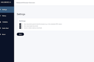 Malware.AI Browser Security