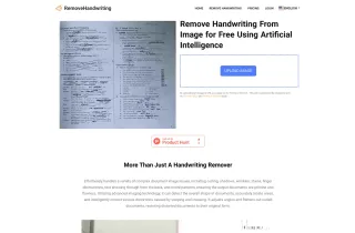 RemoveHandwriting