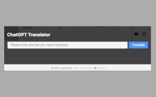 ChatGPT Translator