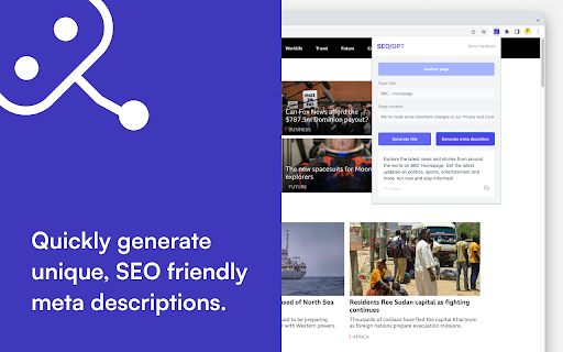 SEO/GPT Meta Tag Generator