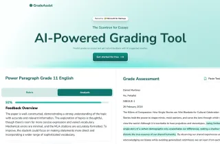 GradeAssist - The Scantron for Essays