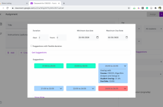 Classroom Assignment Scheduler