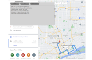 Route Optimizer Button