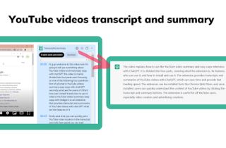YouTube Easy Copy with ChatGPT