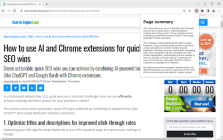 Page Summary