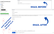ChatGPT Email Reviewer