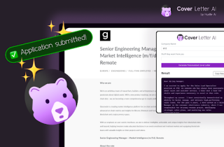 Hustle AI Cover Letter Generator
