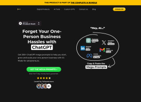 200+ ChatGPT Mega-Prompts for Solopreneurs