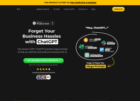200+ ChatGPT Mega-Prompts for Business