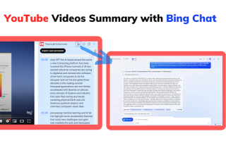 YouTube Summary with Bing Chat - All Browsers