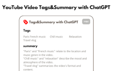 YouTube Tags Viewer with ChatGPT