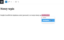 GoodWrite