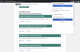 Test Date Finder
