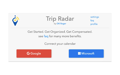 Roger’s Trip Radar