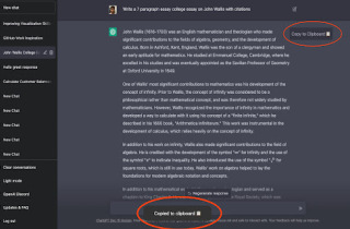ChatGPT Copy Extension