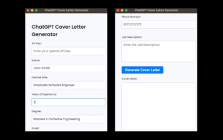 GPT Cover Letter Generator