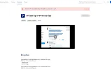 Tweet Helper by Penelope