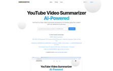 YouTube Video Summarizer AI-Powered