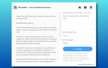 Free AI Email Generator