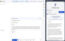 Professional Email Rephraser