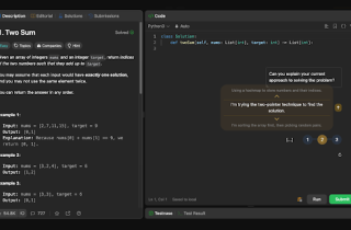 Leetcode Walkthroughs