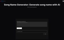 Song Name Generator
