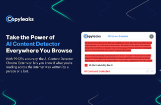 Copyleaks AI Content Detector