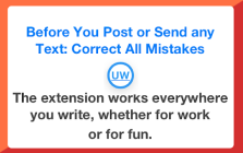 UpWrite AI Proofreading Chrome Extension