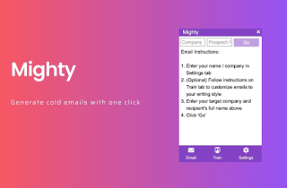 Mighty Chrome Extension