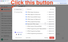 ChatGPT Batch Delete History