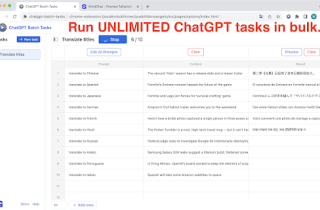 ChatGPT Batch Tasks