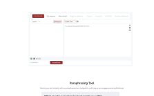 Paraphrasing Tool AI