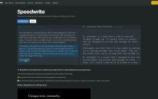 Speedwrite