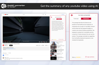 YouTube™ Summarizer Chrome Extension