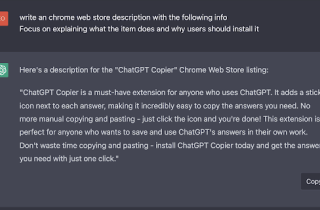 ChatGPT Copier