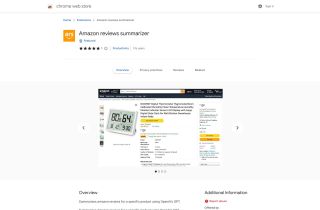 Amazon Reviews Chrome Extension