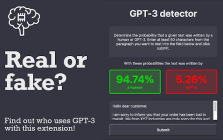 GPT-3 Text Detection