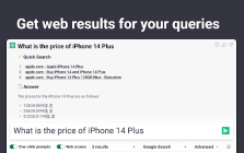 ChatGPT Web Results Extension
