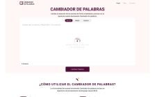 Cambiador de Palabras