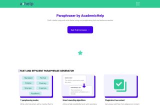 Paraphrasing Tool: Free Essay Rewriter by Academichelp