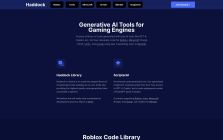 Haddock - Generative AI Tools for Gaming Engines