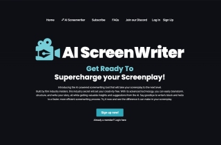 AI Screenwriting Tool