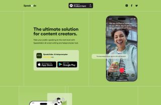 SpeakAide - AI teleprompter